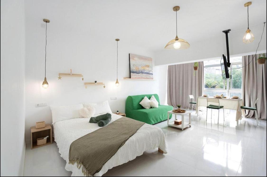 Paradise Studio Belair Wifi, Piscina, Parking Пуэрто-де-ла-Крус Экстерьер фото